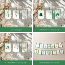 Load image into Gallery viewer, 0313 Green Masters Golf Birthday Party Bundle