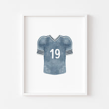 Load image into Gallery viewer, watercolor American football individual art print (Choose your print) 07-296