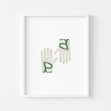 Load image into Gallery viewer, Watercolor green golf master theme art print (choose your print) 07-33403