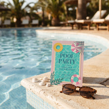 Load image into Gallery viewer, Summer Pool Party Invitation Editable Kids Watercolor Splash Backyard Birthday Invite Template 0339