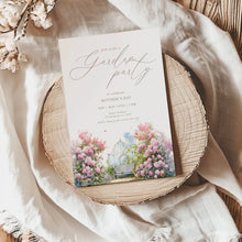 Load image into Gallery viewer, Mother’s Day Brunch Invitation Floral Garden Tea Party Editable Template 0806