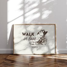 Load image into Gallery viewer, Western walk in love art print