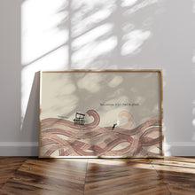 Load image into Gallery viewer, Take Courage Walk on Water Landscape Jesus and Peter bible Matthew 14:27 art print