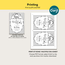 Load image into Gallery viewer, 2035 Whimsical Kitchen Baking Housewarming Party Invite, Moving Announcement, Editable Template, Digital Download