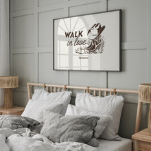 Load image into Gallery viewer, Western walk in love art print