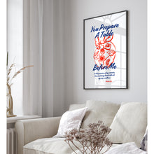 Load image into Gallery viewer, You prepare the table before me art print