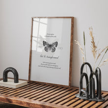 Load image into Gallery viewer, Vintage Romans 12:2 art print