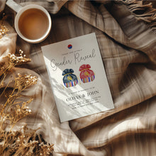 Load image into Gallery viewer, 0202 Korean Gender reveal invitation 4