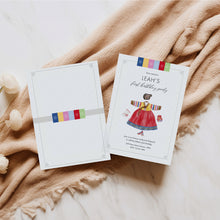 Load image into Gallery viewer, Editable Korean Baby Girl's First birthday birthday template 0302