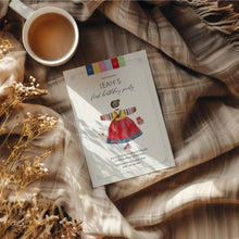 Load image into Gallery viewer, Editable Korean Baby Girl's First birthday birthday template 0302