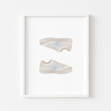 Load image into Gallery viewer, watercolor tennis individual art print 07-277