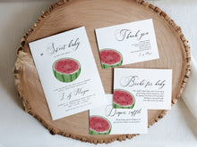 Load image into Gallery viewer, Watermelon baby shower party mini set 2013