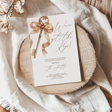 Load image into Gallery viewer, 2035 We Got the Keys Housewarming Invite, Moving Announcement, Editable Template, Digital Download