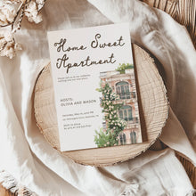 Load image into Gallery viewer, 2035 Home Sweet Apartment Housewarming Party Invite, Moving Announcement, digital download