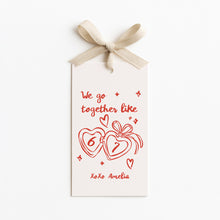 Load image into Gallery viewer, 08012 Funny 6 7 Hand-Drawn Valentine Gift Tag Template, Funny Kids, Digital Download