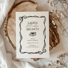 Load image into Gallery viewer, Ladies Fellowship Brunch Invitation Church Women Gathering Christian Event Invite 0807