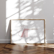 Load image into Gallery viewer, Watercolor swimming art print (Choose your print) 07-336