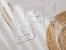 Load image into Gallery viewer, Blue minimal baby on board baby shower party mini set 2013