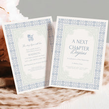 Load image into Gallery viewer, A New Chapter Baby Shower Invitation 2018