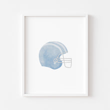 Load image into Gallery viewer, watercolor American football individual art print (Choose your print) 07-296