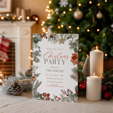 Load image into Gallery viewer, 2033 Editable Christmas Party Invite, Secret Santa & Holiday Party Invitation, Digital Download, Friendsmas