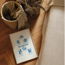 Load image into Gallery viewer, Blue Western Cowboy the armor of God art print