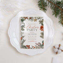 Load image into Gallery viewer, 2033 Editable Christmas Party Invite, Secret Santa & Holiday Party Invitation, Digital Download, Friendsmas