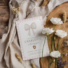 Load image into Gallery viewer, 0314 baseball bow birthday template