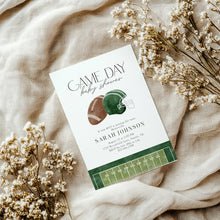 Load image into Gallery viewer, 2032 Game day Football Sports Baby Boy Shower Invite, Editable Template, Digital Download