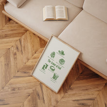 Load image into Gallery viewer, Green Western Cowboy the armor of God art print