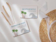 Load image into Gallery viewer, Wave Baby on bard baby shower party mini set 2013