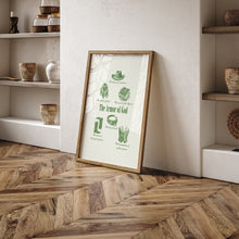 Load image into Gallery viewer, Green Western Cowboy the armor of God art print