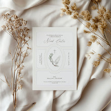 Load image into Gallery viewer, 0501 dove baptism invitation template