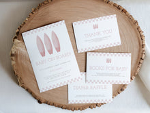 Load image into Gallery viewer, Pink baby on board baby shower party mini set 2013