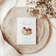 Load image into Gallery viewer, Mother’s Day Brunch Invitation Elegant Classic Floral Editable Template 0806