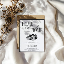 Load image into Gallery viewer, 2035 Home Sweet Home Moving Announcement Housewarming Party Invite, Editable Template, Digital Download
