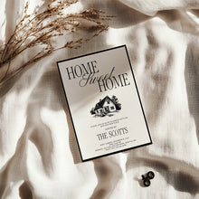 Load image into Gallery viewer, 2035 Home Sweet Home Moving Announcement Housewarming Party Invite, Editable Template, Digital Download