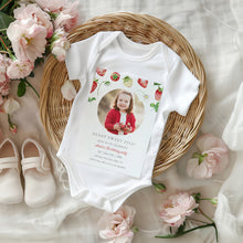 Load image into Gallery viewer, 0326 Berry sweet Strawberry 5th Birthday Photo Invite, Editable Template, Digital Download