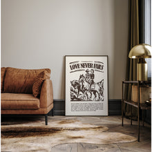 Load image into Gallery viewer, Western Love never fails art print