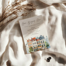 Load image into Gallery viewer, 2035 Home Begins Here Apartment Housewarming Party Invite, Moving Announcement, digital download