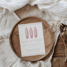 Load image into Gallery viewer, Pink baby on board baby shower party mini set 2013