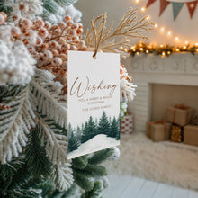 Load image into Gallery viewer, 2033 Wishing Merry & Bright Christmas Gift Tags, Printable Teacher Appreciation Thank You, Digital Download