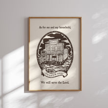 Load image into Gallery viewer, Western Joshua 24:15 art print
