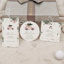 Load image into Gallery viewer, 2024 Winter Baby Shower Favor Tag Template, Christmas Baby Shower Thank You Tags Printable, Holiday Baby Shower Gift Tag Set Editable