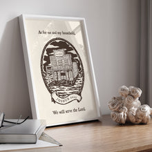 Load image into Gallery viewer, Western Joshua 24:15 art print