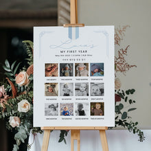 Load image into Gallery viewer, 0304 Blue Korean Doljanchi milestone board