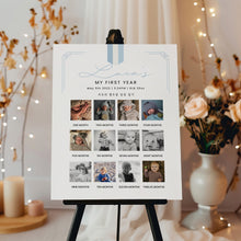 Load image into Gallery viewer, 0304 Blue Korean Doljanchi milestone board