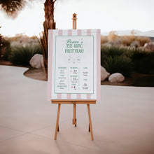 Load image into Gallery viewer, 0311 pink let's par tee milestone template