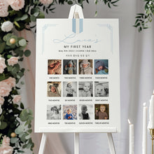 Load image into Gallery viewer, 0304 Blue Korean Doljanchi milestone board