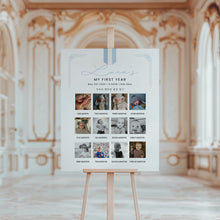 Load image into Gallery viewer, 0304 Blue Korean Doljanchi milestone board